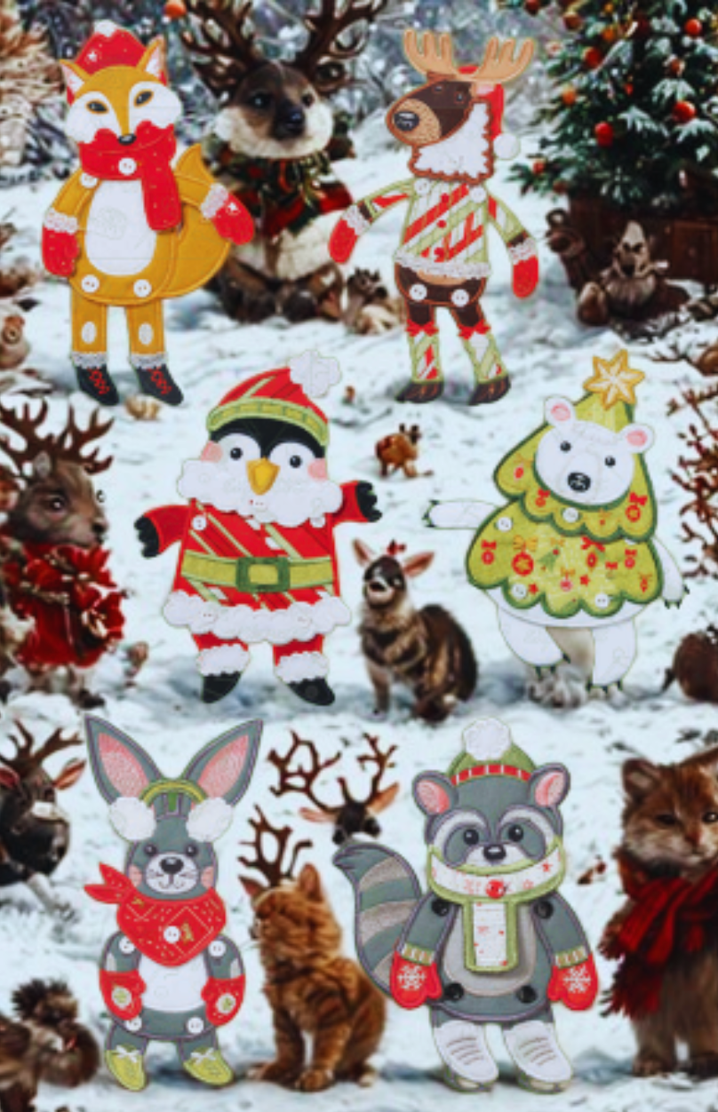 AG Holiday Animal Danglers