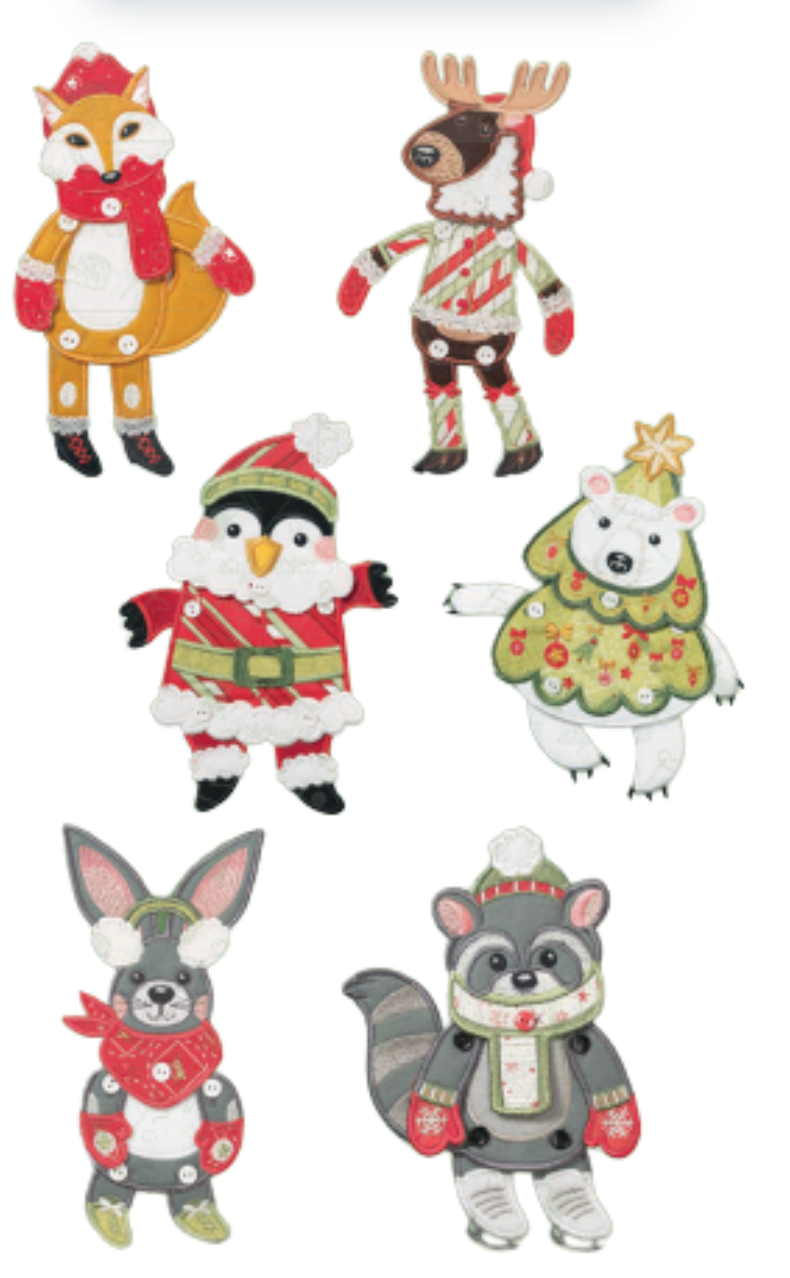 AG Holiday Animal Danglers