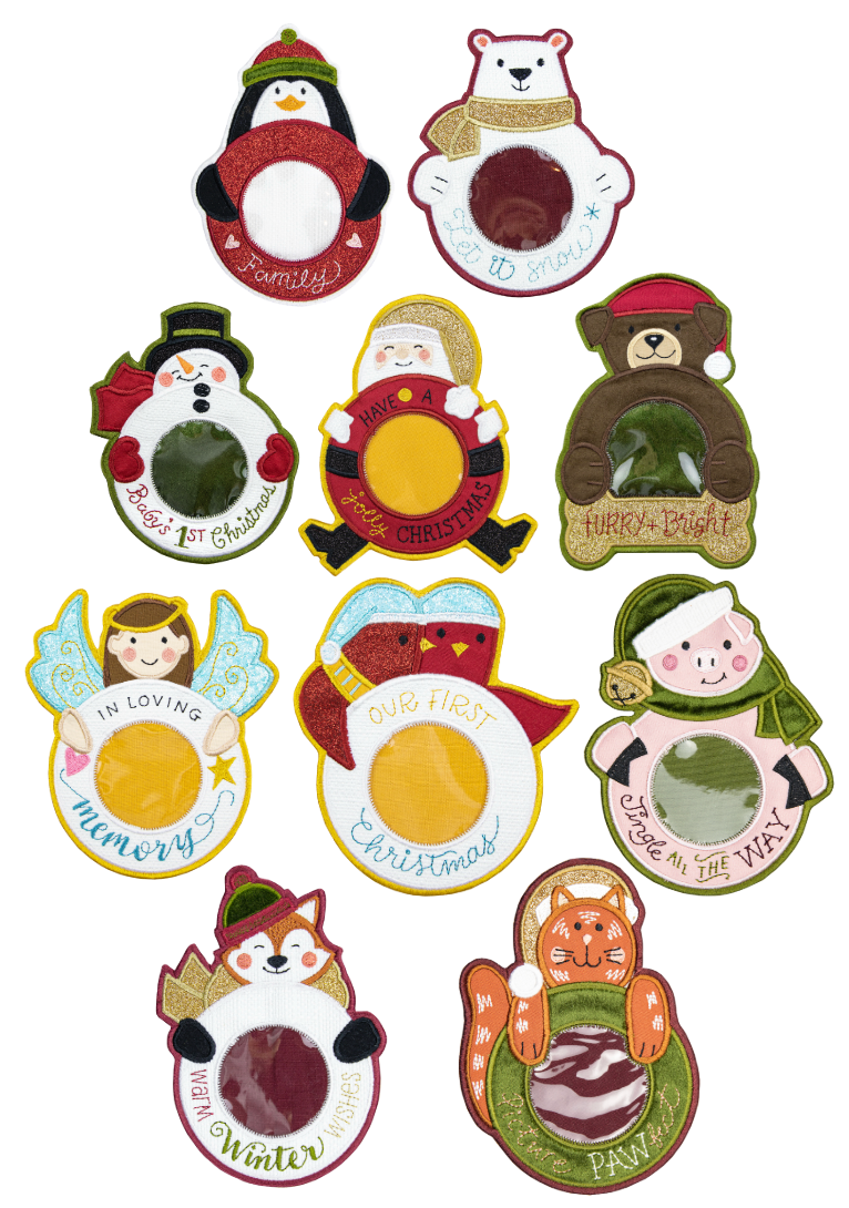 AG Yuletide Picture Pouches