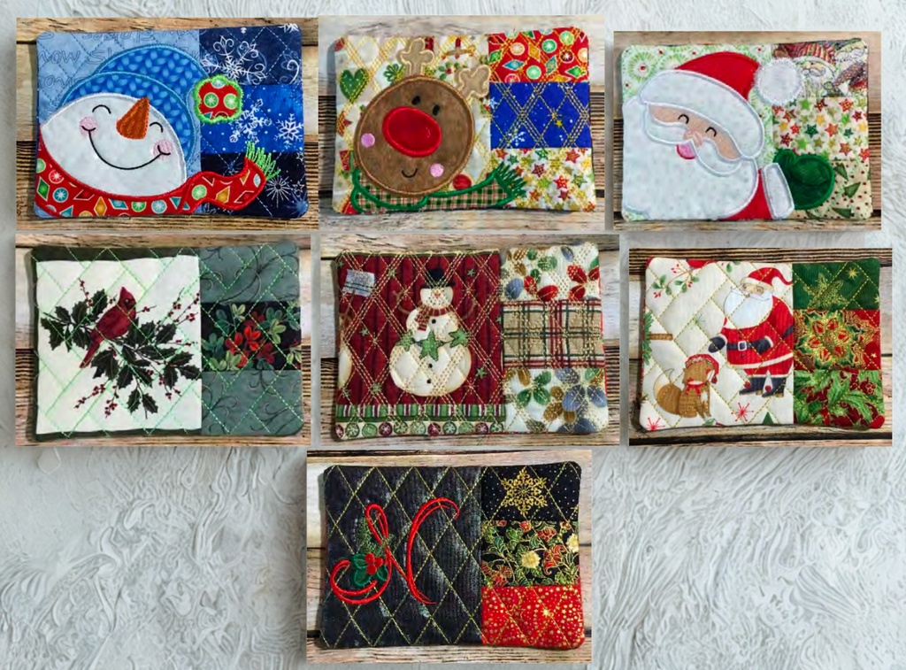 JJ Christmas Mug Rugs