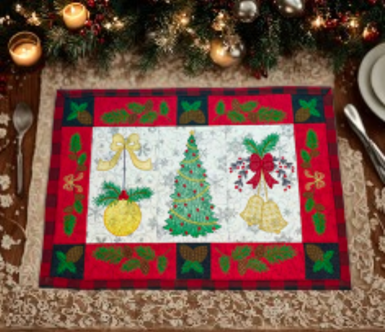 JJ Farmhouse Christmas Placemat