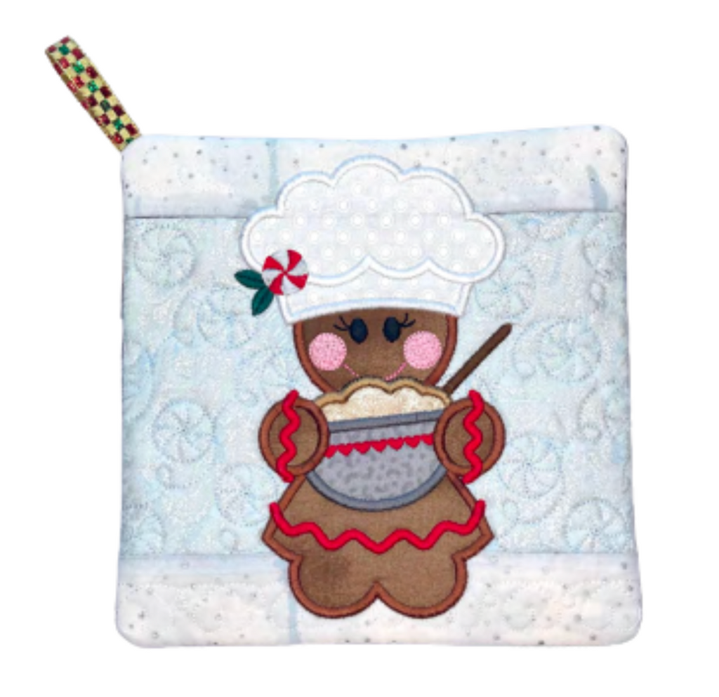 JJ Gingerbread Baker Potholder