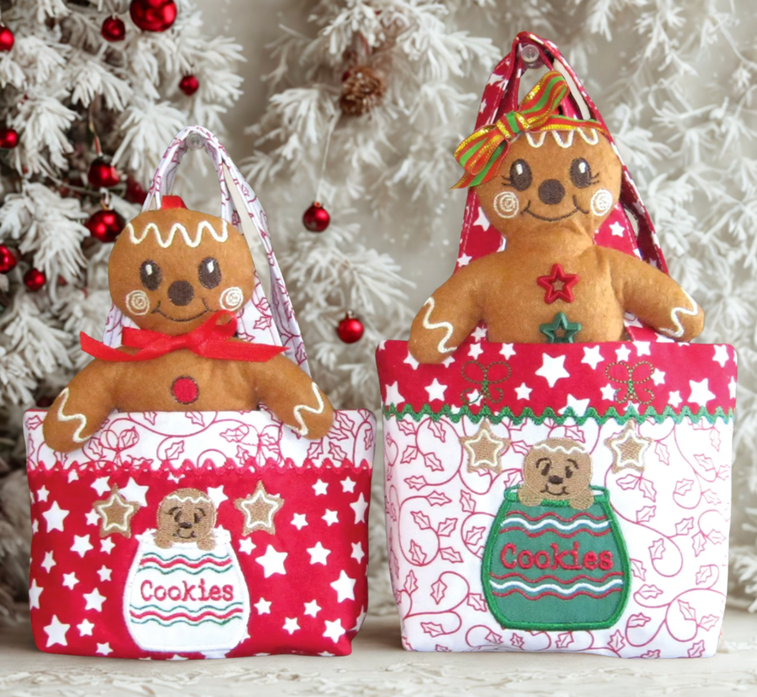 JJ Gingerbread Cookie Bag