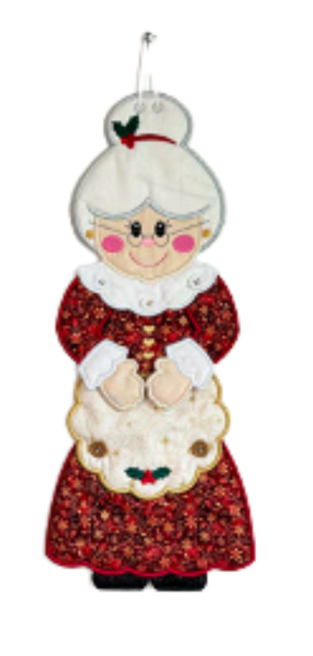 JJ Mrs Claus Wall Hanging