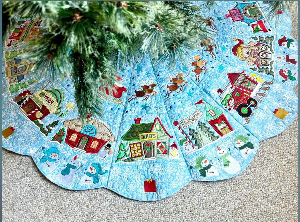 JJ North Pole Tree Skirt