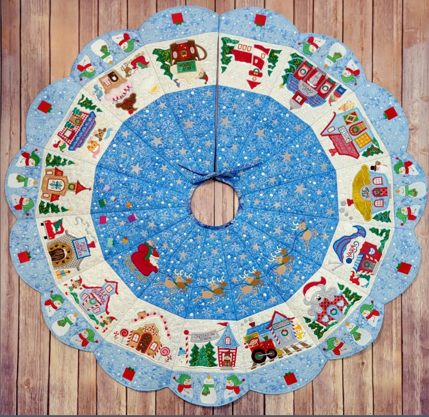 JJ North Pole Tree Skirt