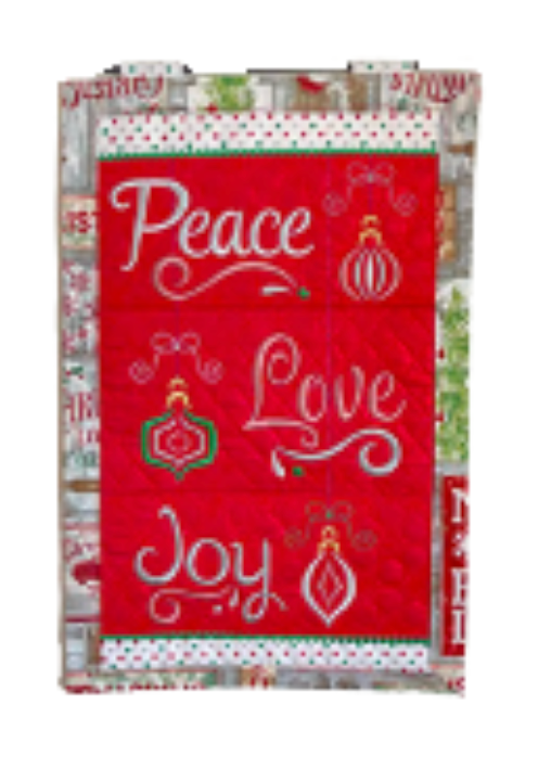 JJ Peace, Love, Joy Wall Hanging