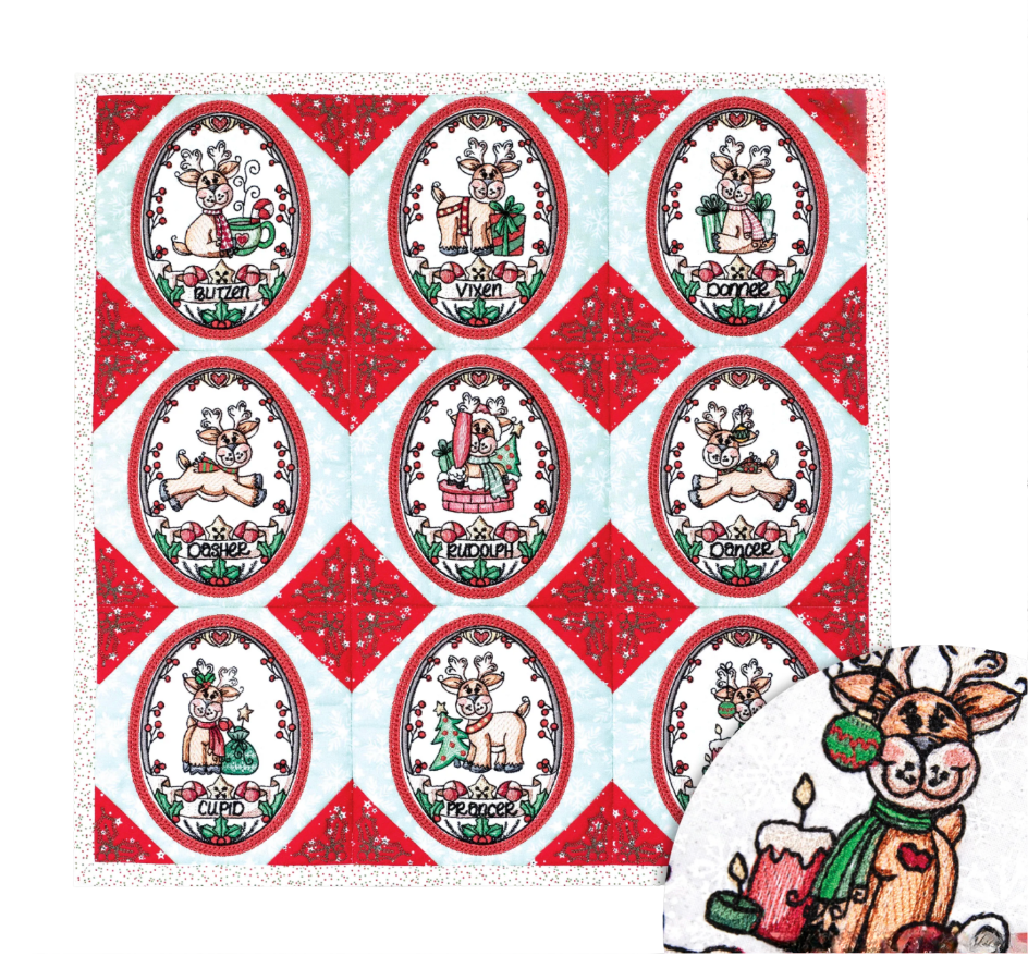 JJ Reindeer Wall Hanging