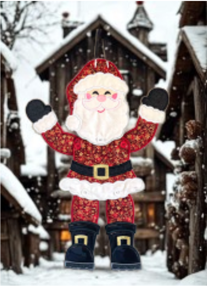 JJ Santa Wall Hanging