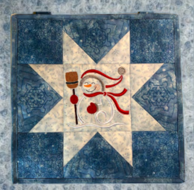 JJ Snowman Mini Quilt