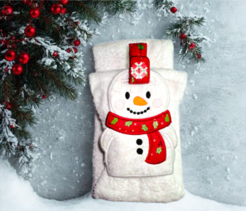 JJ Snowman Towel Topper