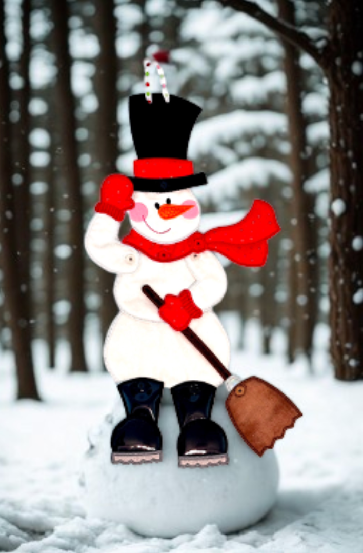 JJ Snowman Wall Hanger