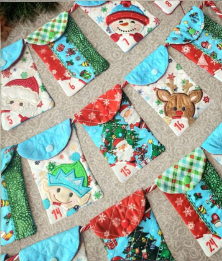 JJ Whimsical Advent Bunting