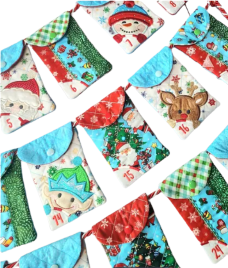 JJ Whimsical Advent Bunting