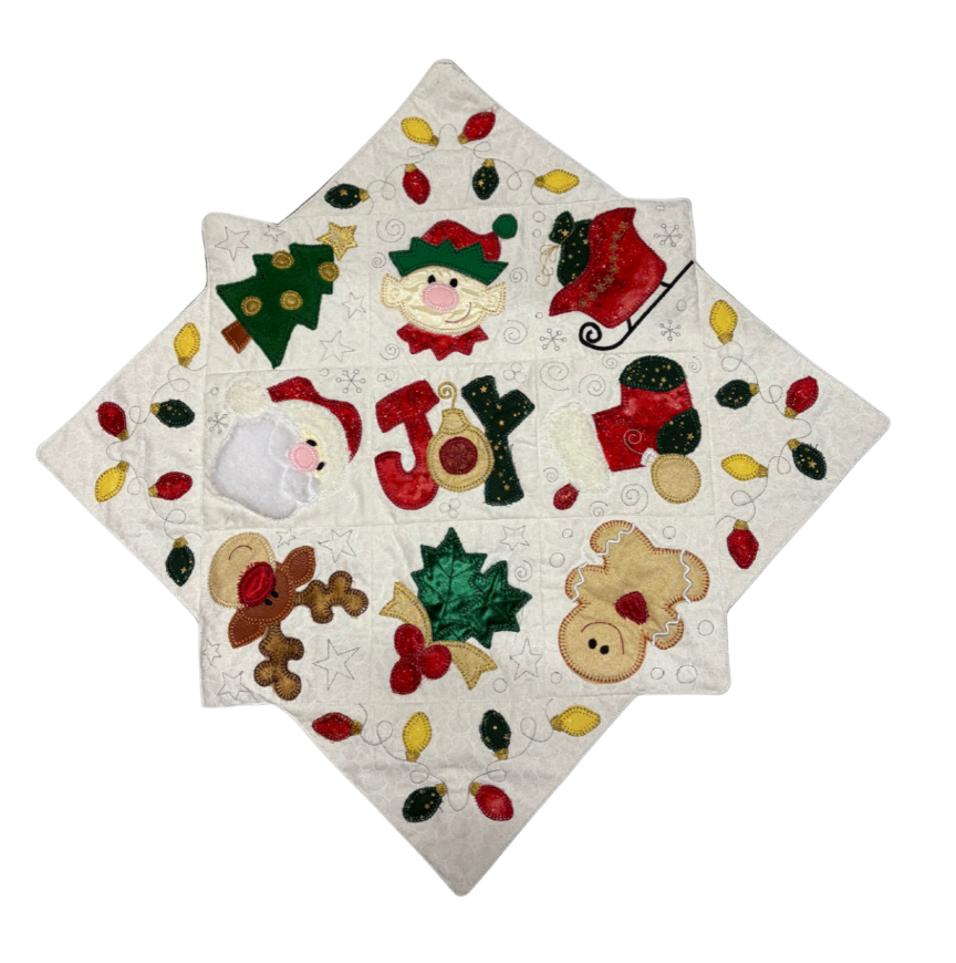 JJ Joy and Whimsy Blanket Table Topper