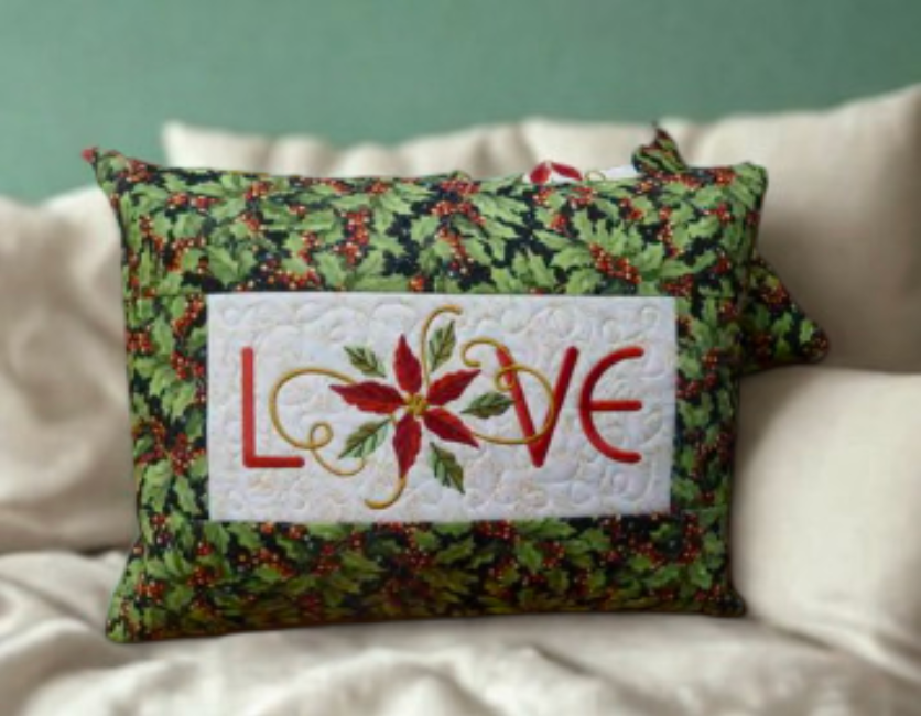 Love Christmas Pillow