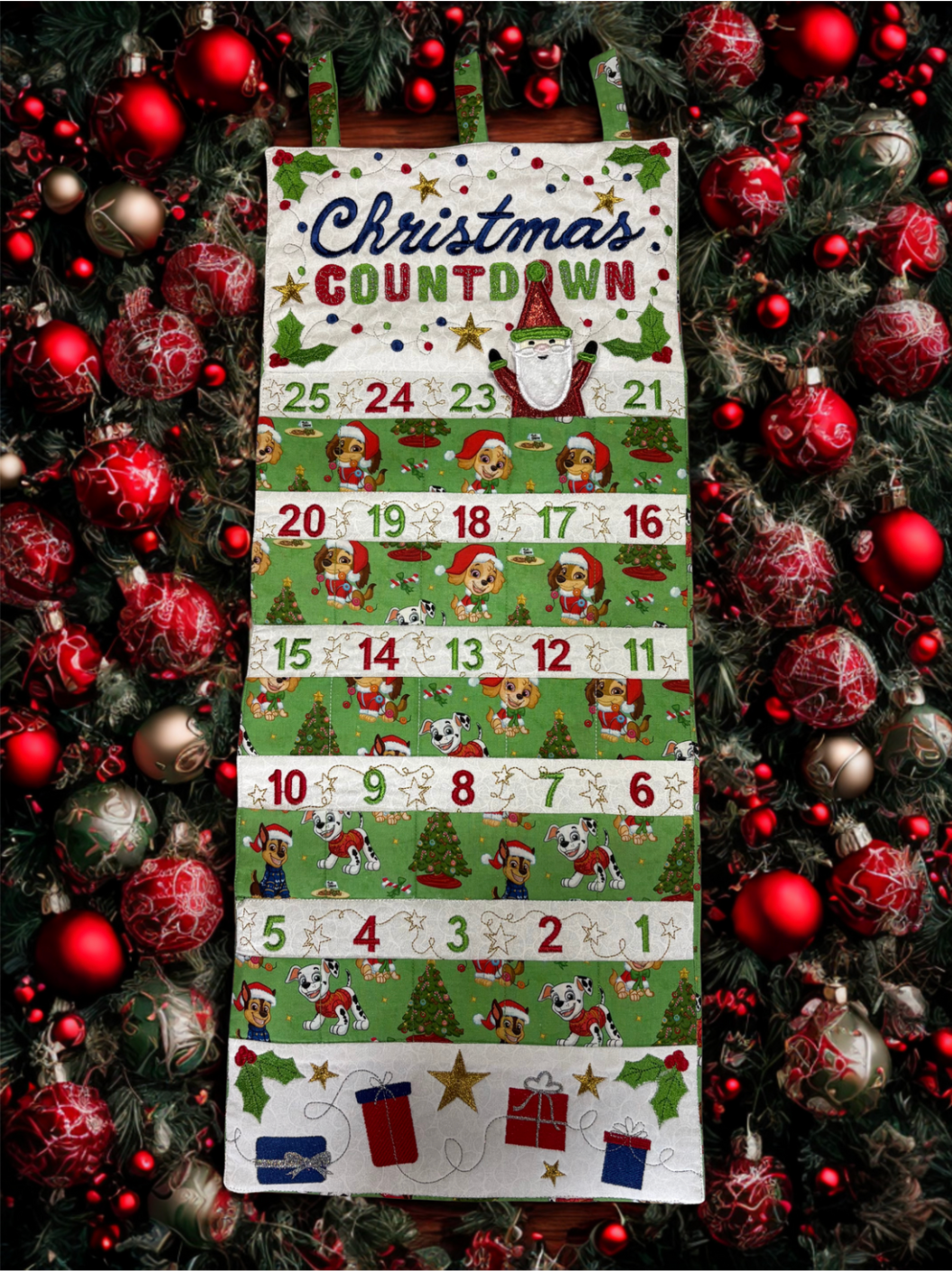 Paw Patrol Christmas Countdown Calendar