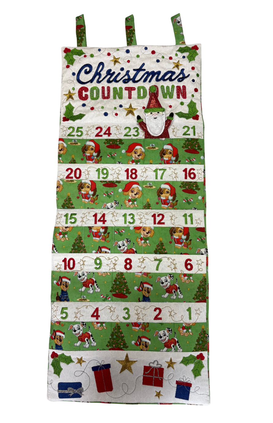 Paw Patrol Christmas Countdown Calendar
