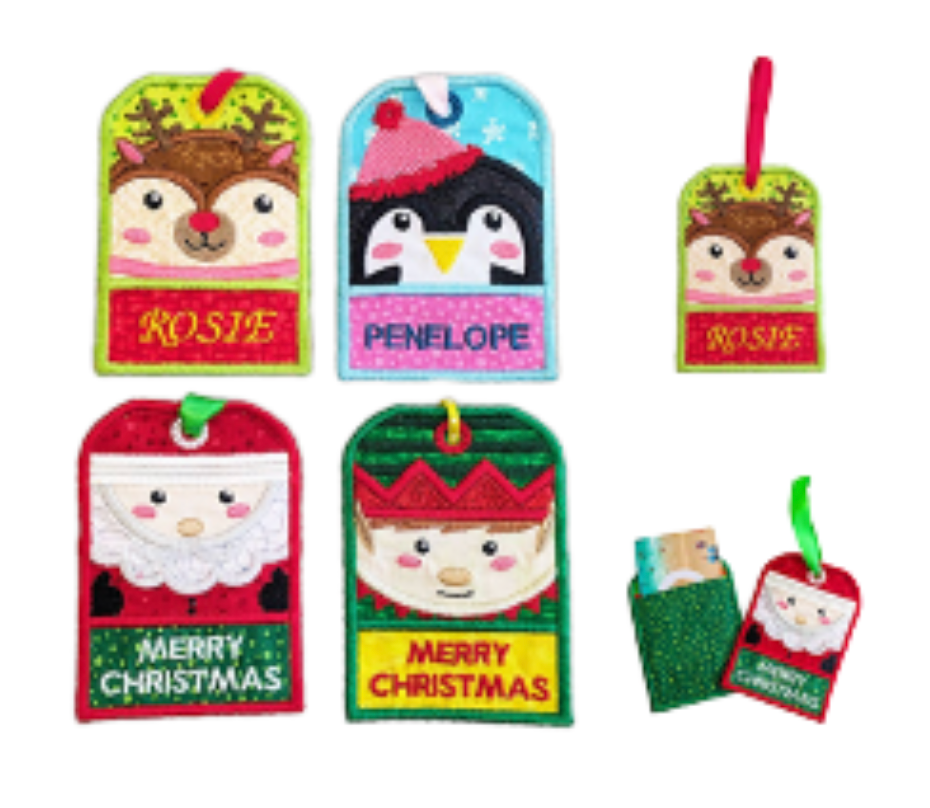 SP Christmas Character Gift Tags