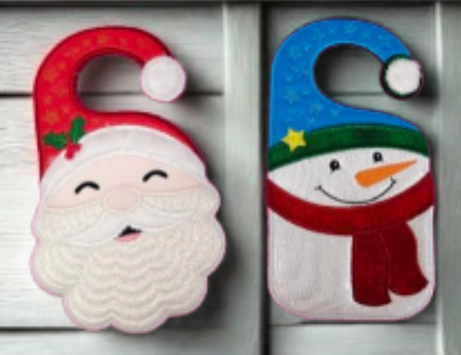 SP Christmas Doorknob Hangers