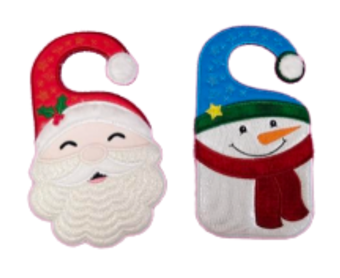 SP Christmas Doorknob Hangers