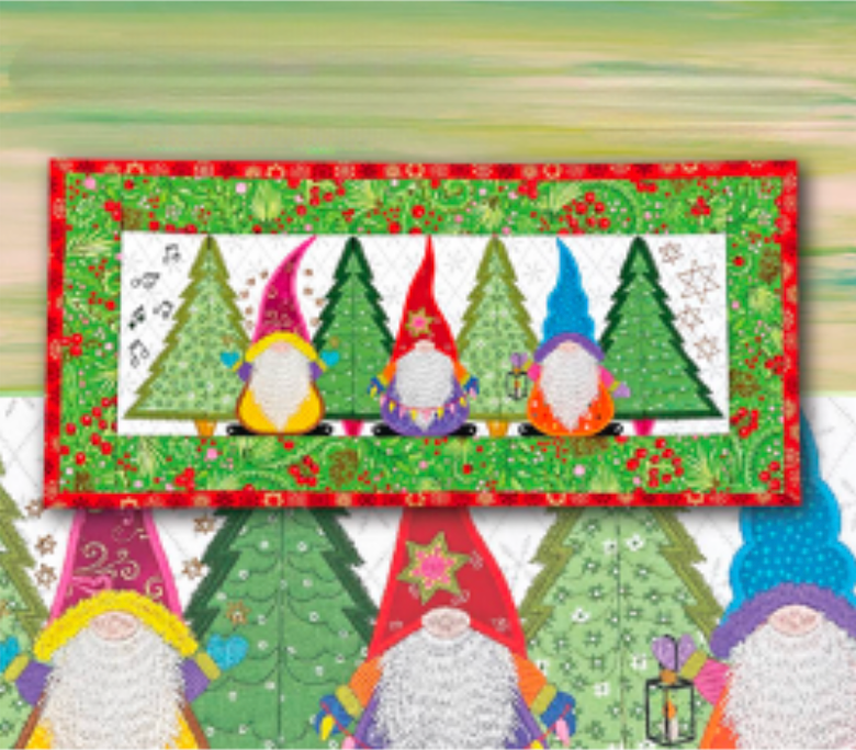 SP Christmas Gnome Table Runner