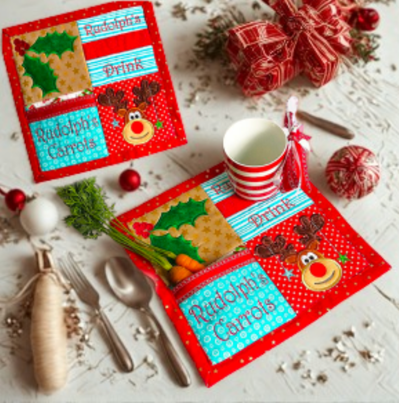 SP Rudolph’s Placemat with Pocket