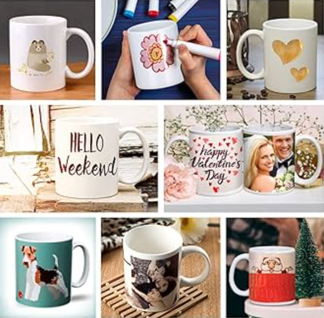 Wake up and smell the personality! Our custom coffee mugs are your canvas for creativity. Whether you want to showcase your name, commemorate a special date, or share a favourite quote, we'll bring your vision to life. Already have a design in mind? Send it our way and we'll make it happen. No design yet? No worries—tell us what you love and we'll craft something uniquely yours. Perfect for daily sips, thoughtful gifts, or adding a splash of individuality to your kitchen. Your mug, your story, your way.