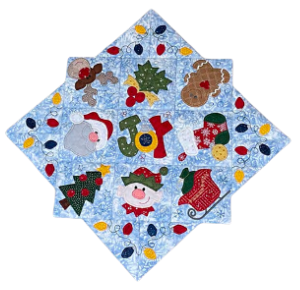 JJ Joy and Whimsy Blanket Table Topper