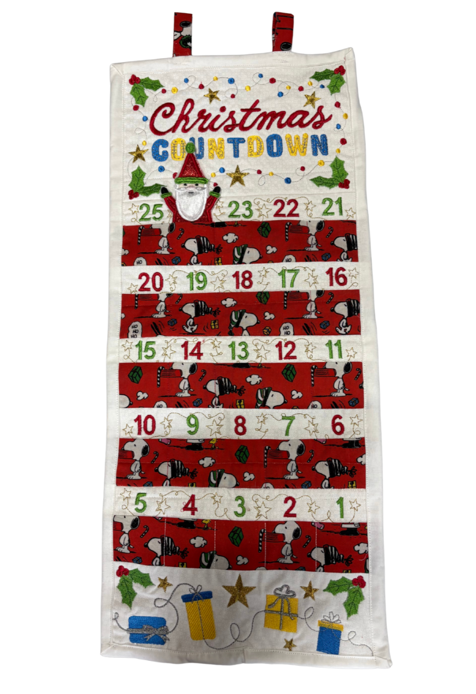 Snoopy the Dog Christmas Countdown Calendar