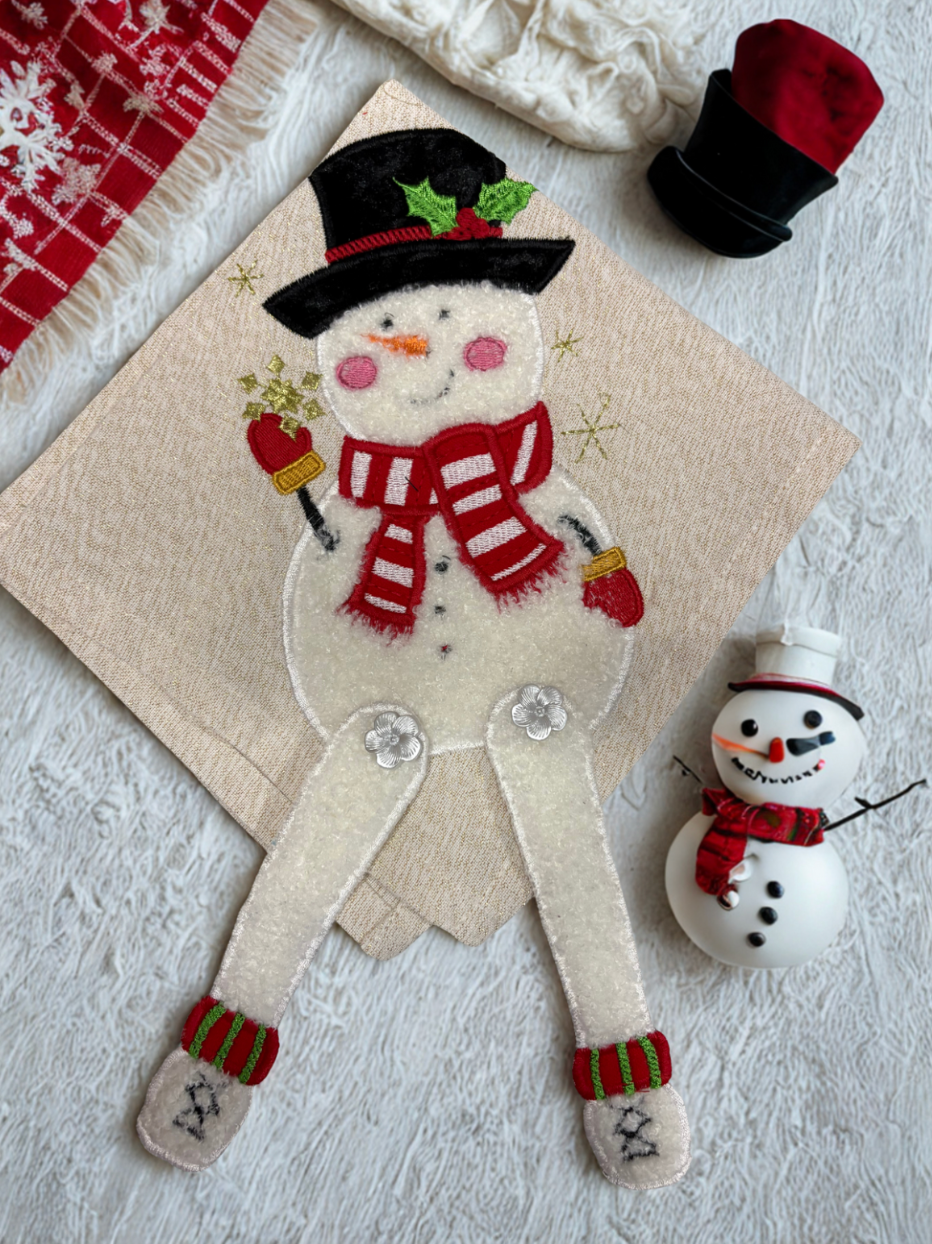 Snowman Napkin